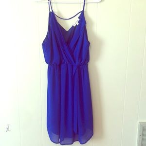 Royal blue dress